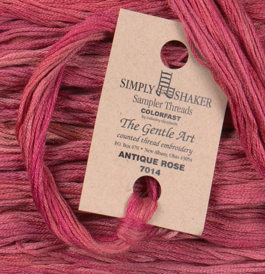 Antique Rose #7014 - The Gentle Art Simply Shaker Threads
