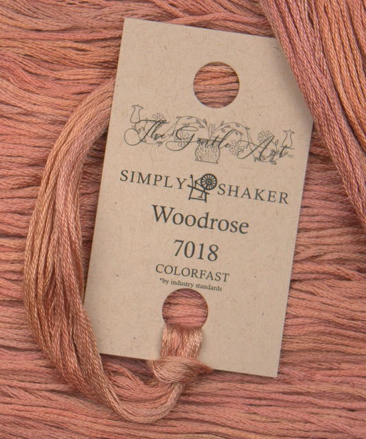 Woodrose #7018 - The Gentle Art Simply Shaker Threads