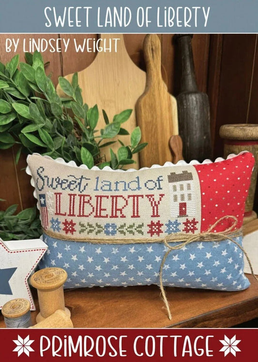 Sweet Land of Liberty by Primrose Cottage Stitches - Cross Stitch Paper Pattern