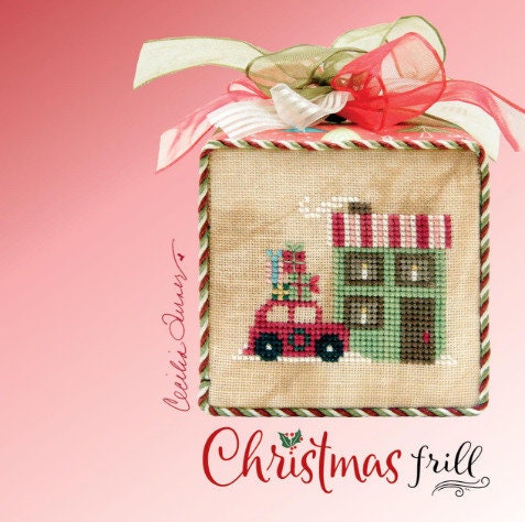 Christmas Frill by Heart in Hand Needleart - Cross Stitch Paper Pattern