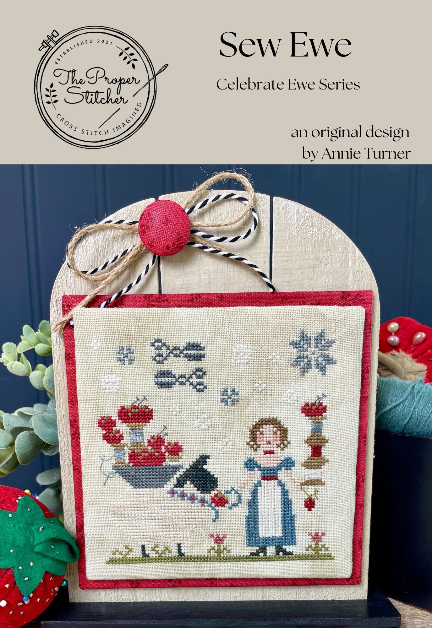 Sew Ewe by The Proper Stitcher - Cross Stitch Paper Pattern