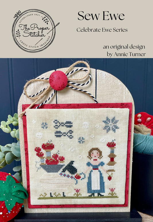 Sew Ewe by The Proper Stitcher - Cross Stitch Paper Pattern