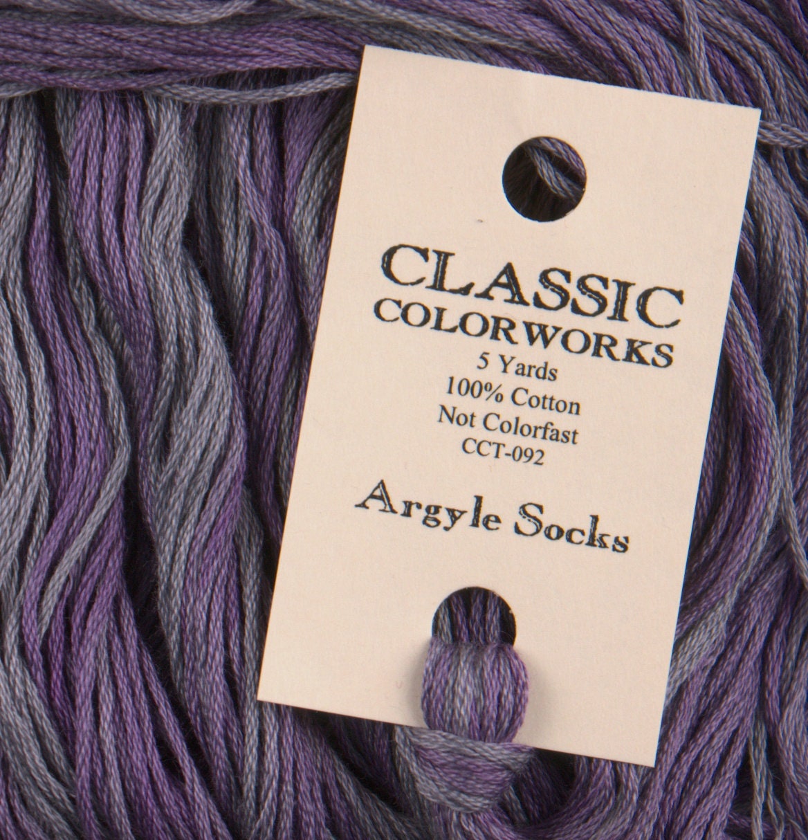 Argyle Socks - Classic Colorworks Cotton Floss