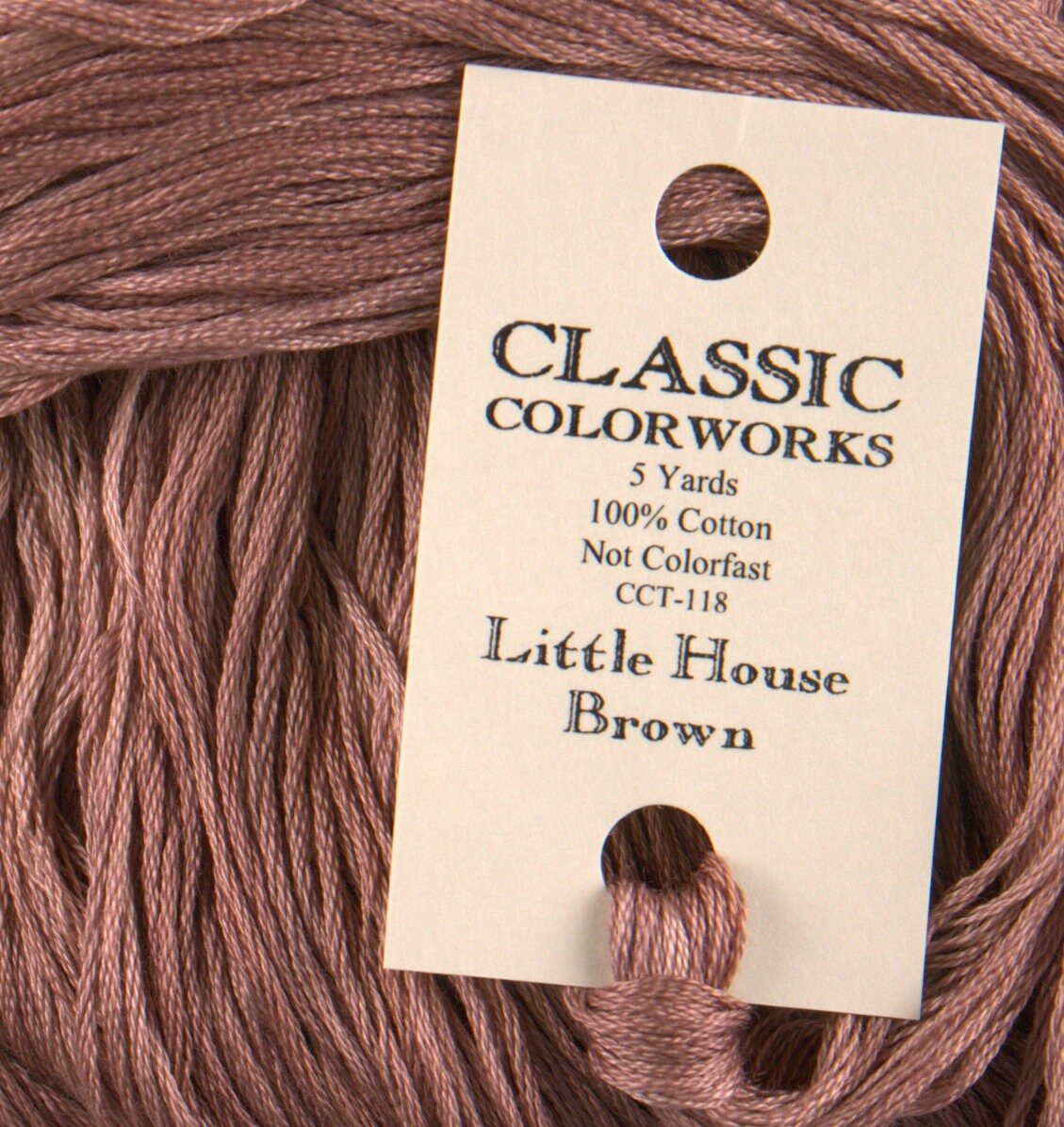 Little House Brown - Classic Colorworks Cotton Floss