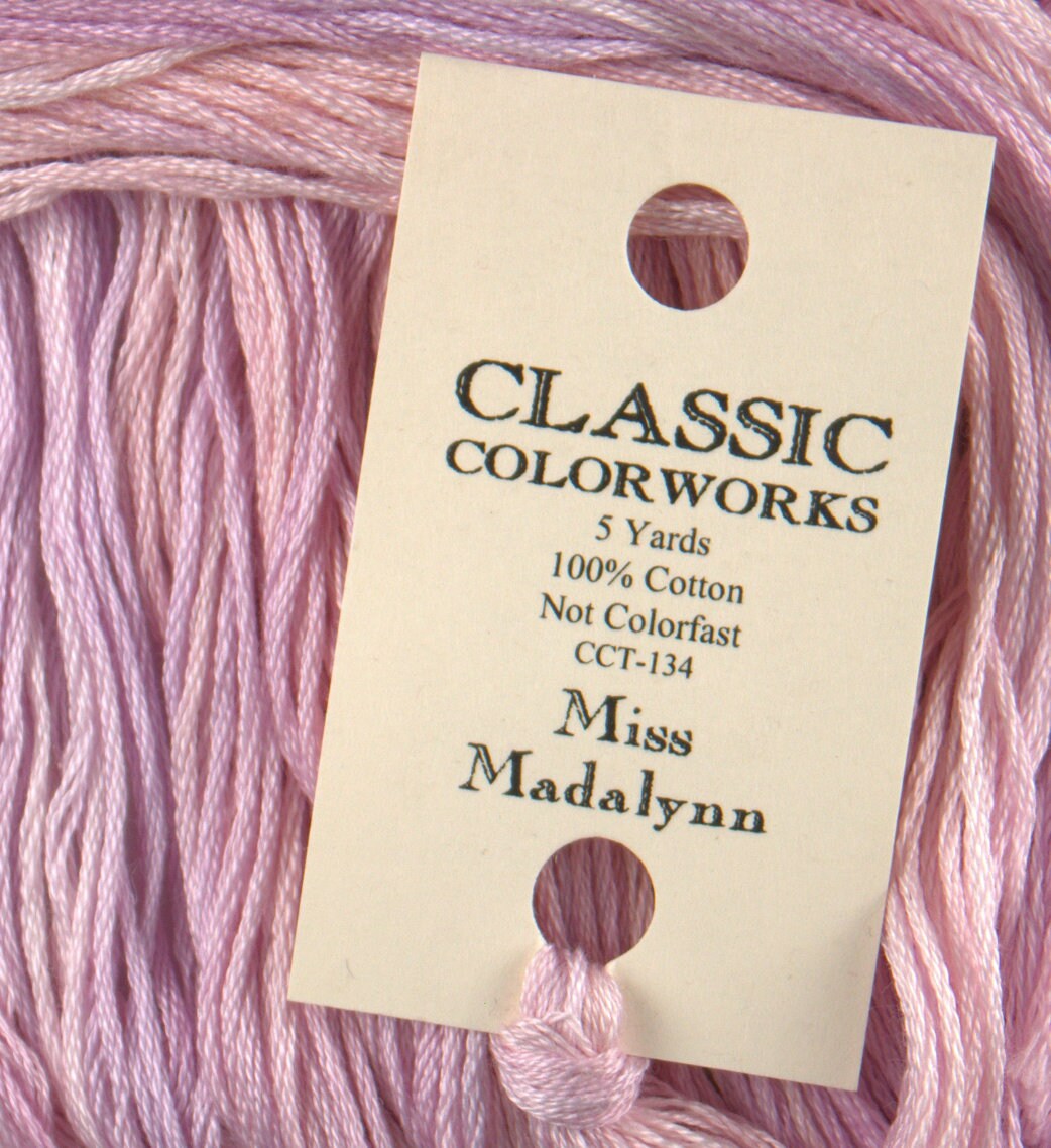 Miss Madalynn - Classic Colorworks Cotton Floss