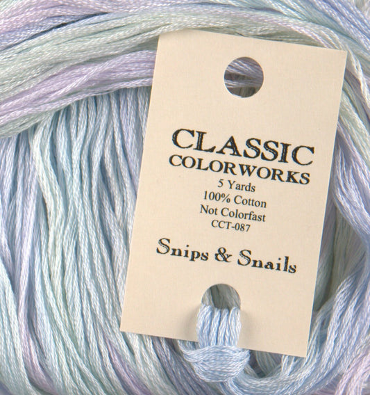 Snips & Snails - Classic Colorworks Cotton Floss