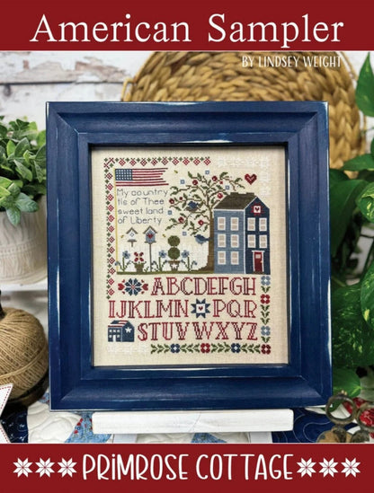 American Sampler by Primrose Cottage Stitches - Cross Stitch Paper Pattern