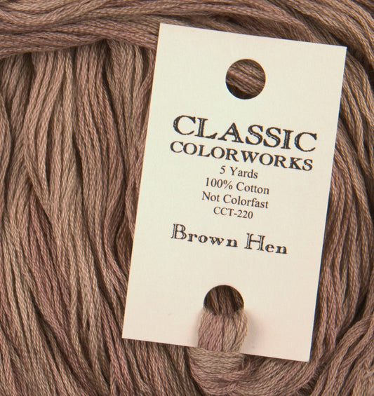 Brown Hen - Classic Colorworks Cotton Floss