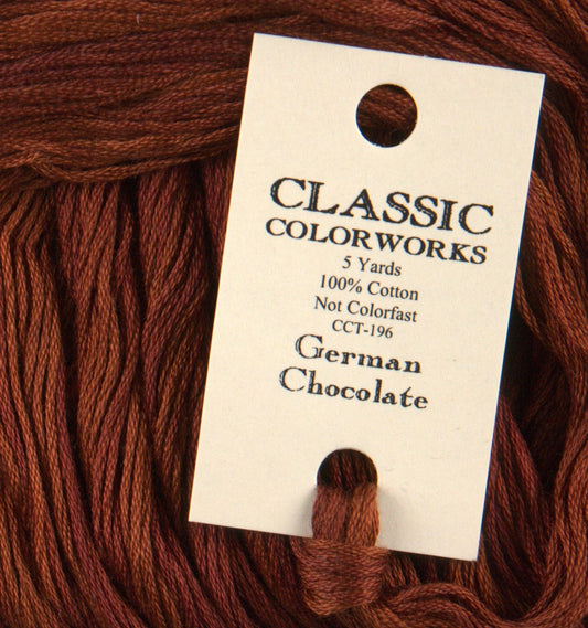 German Chocolate - Classic Colorworks Cotton Floss
