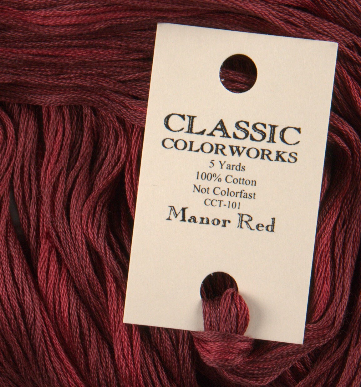 Manor Red - Classic Colorworks Cotton Floss