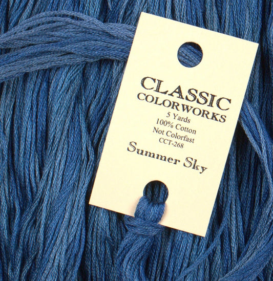 Summer Sky - Classic Colorworks Cotton Floss