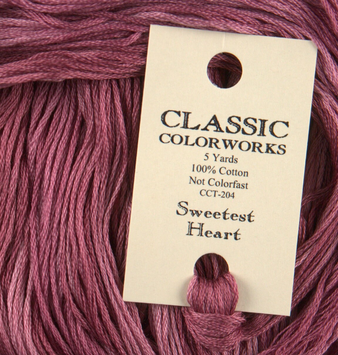 Sweetest Heart - Classic Colorworks Cotton Floss