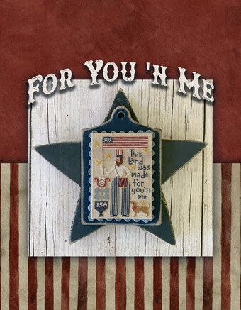 Hello America Booklet by Teresa Kogut - Booklet of Cross Stitch Paper Patterns