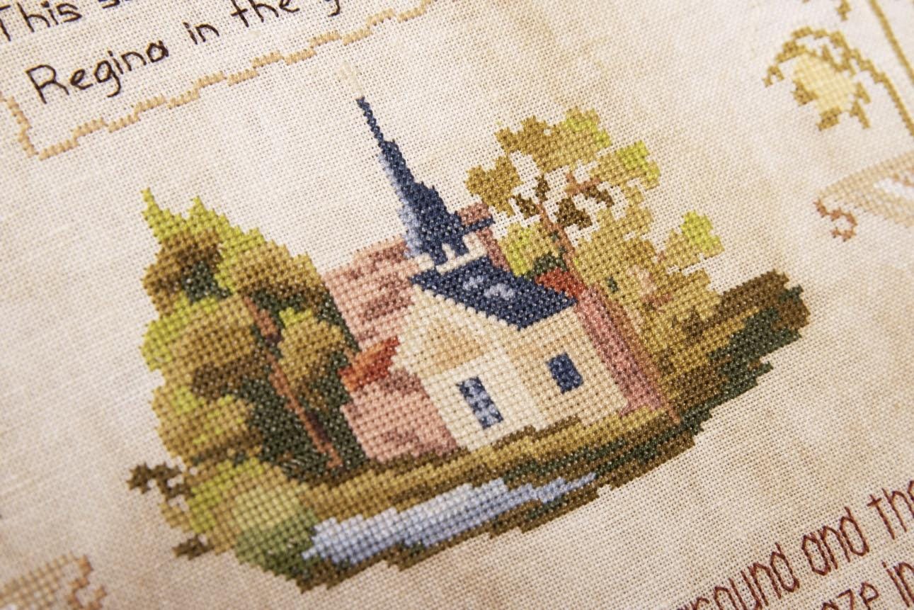 The Blessing Sampler by Samplers and Primitives - Cross Stitch Paper Pattern