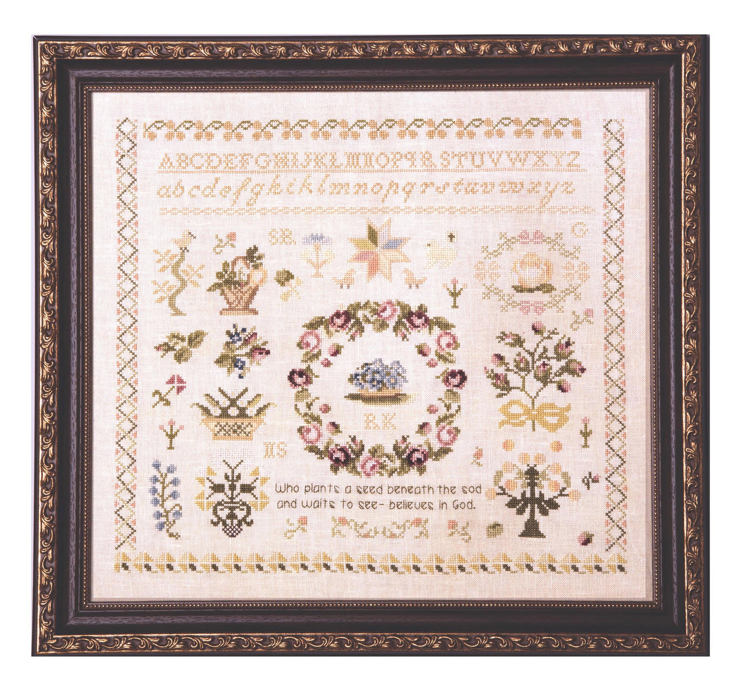 The Seed Sampler - Cross Stitch Paper Pattern