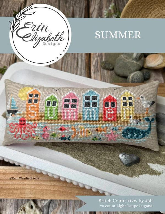 Summer by Erin Elizabeth Designs - Cross Stitch Paper Pattern