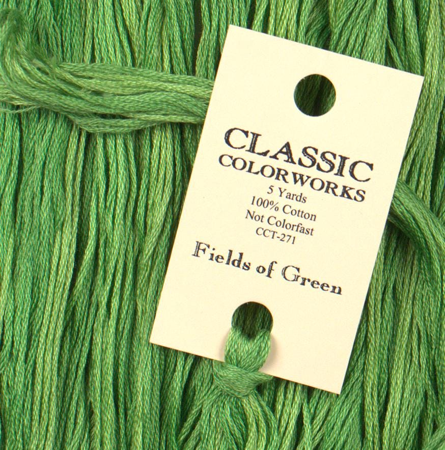 Fields of Green - Classic Colorworks Cotton Floss