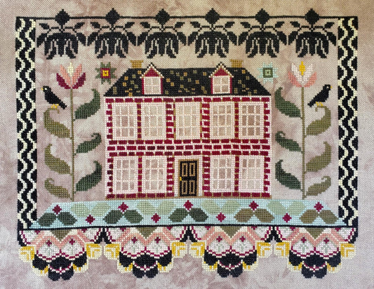 Lake House by The Artsy Housewife - Cross Stitch Paper Pattern