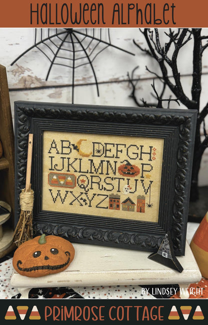 Halloween Alphabet - Cross Stitch Paper Pattern