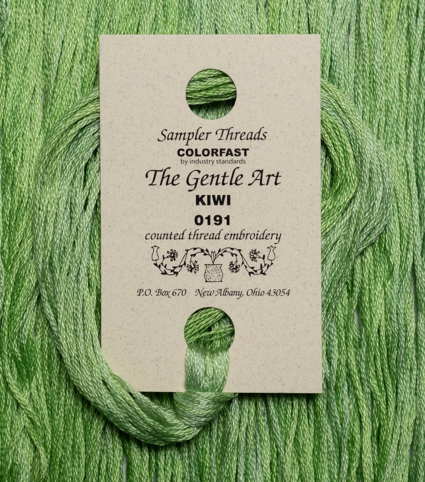 Kiwi #0191 - The Gentle Art Sampler Threads
