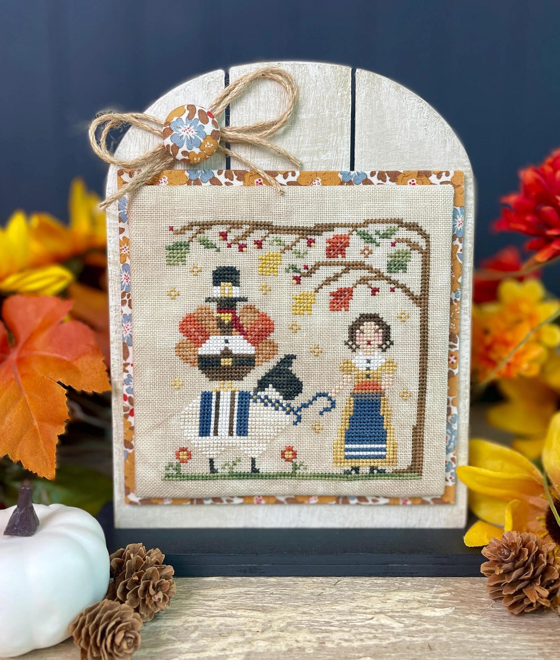Thankful for Ewe by The Proper Stitcher - Cross Stitch Paper Pattern