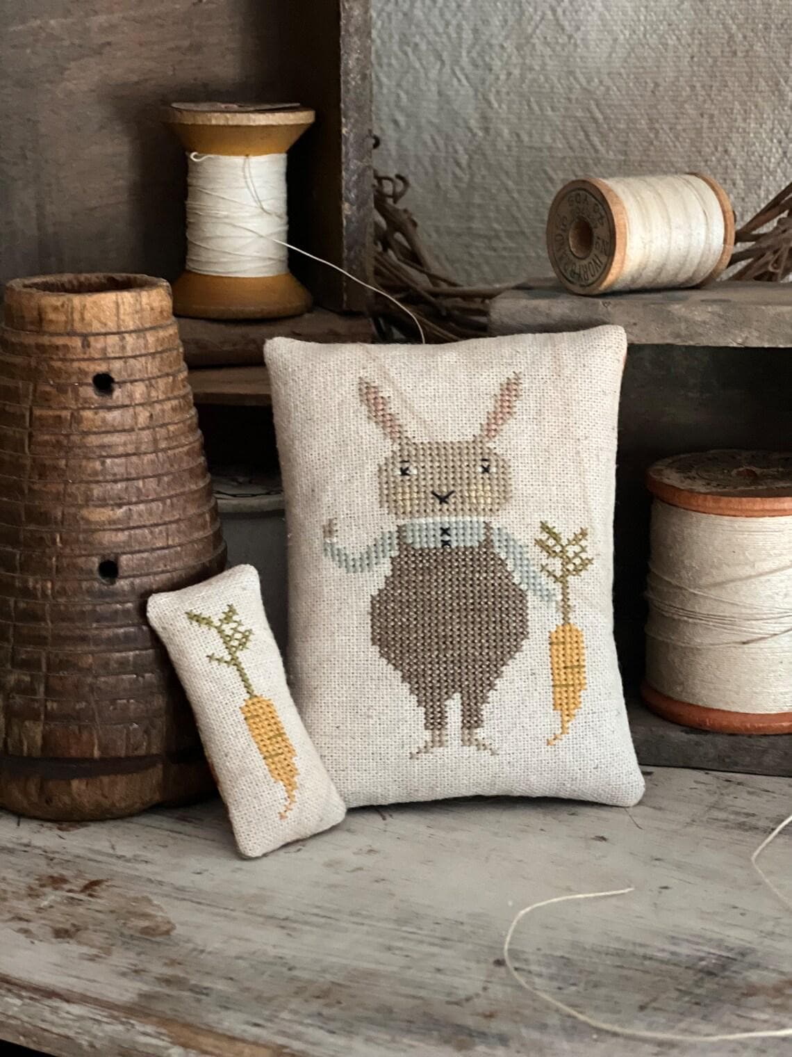 Carrot Top - Cross Stitch Paper Pattern