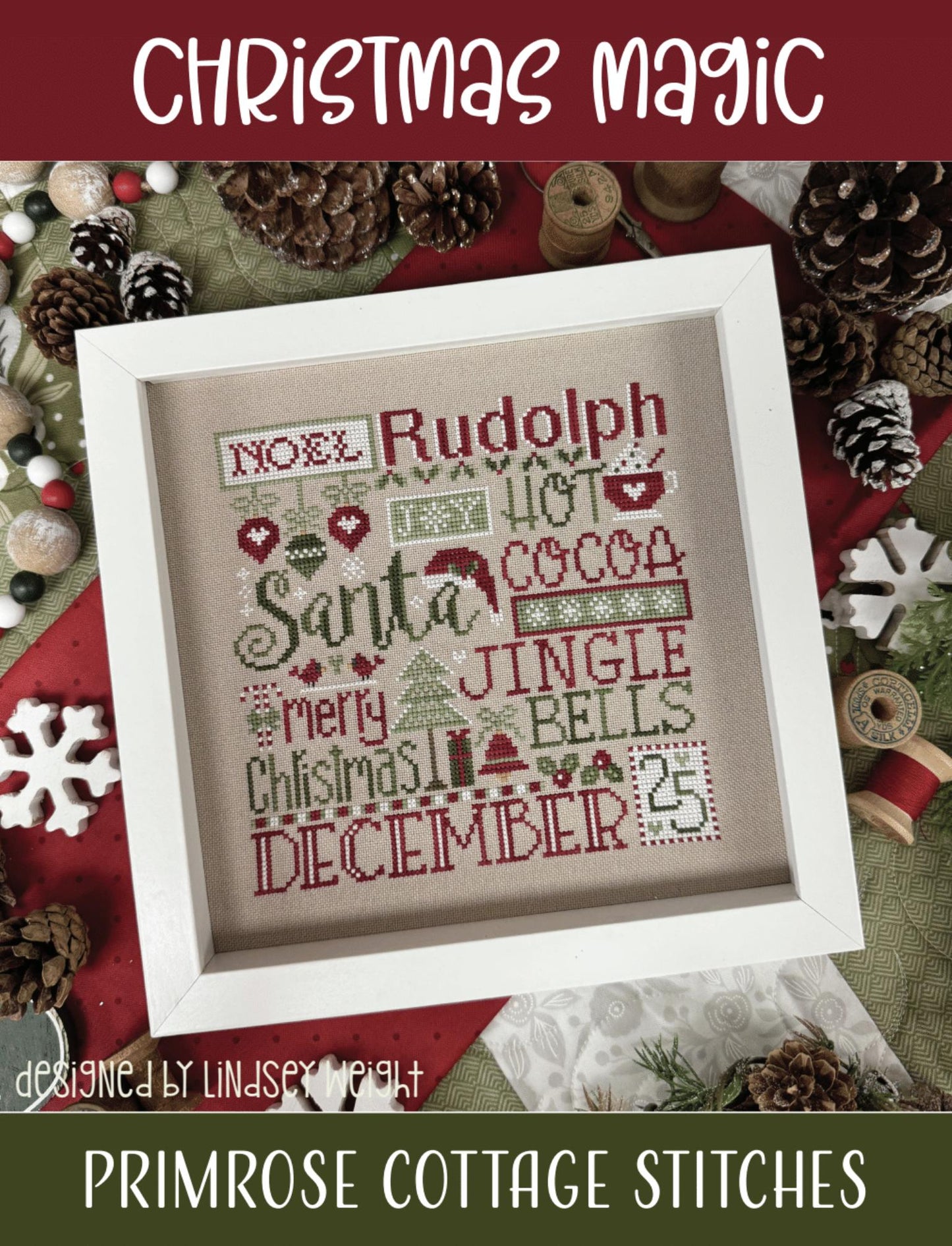 Christmas Magic by Primrose Cottage Stitches - Cross Stitch Paper Pattern