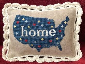 Home by Sweet Wing Studio - Cross Stitch Paper Pattern