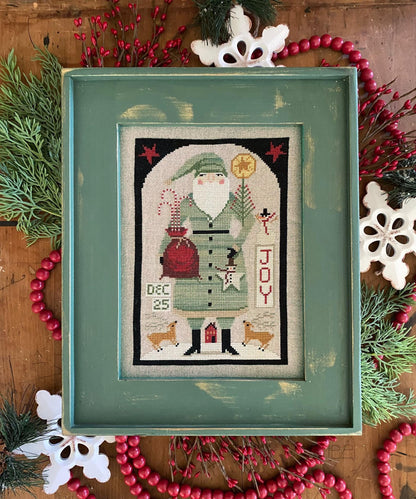 Hello Santa Booklet by Teresa Kogut - Booklet of Cross Stitch Paper Patterns