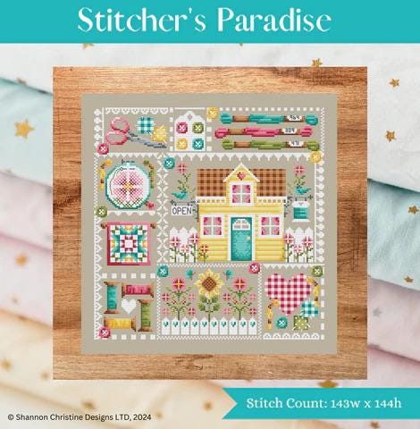 Stitcher's Paradise - Cross Stitch Paper Pattern