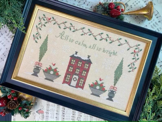 All Is Calm by The Proper Stitcher - Cross Stitch Paper Pattern