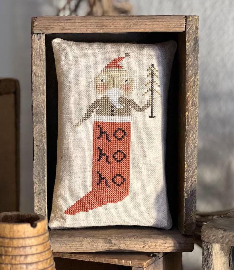 Cinder Klaus - Cross Stitch Paper Pattern