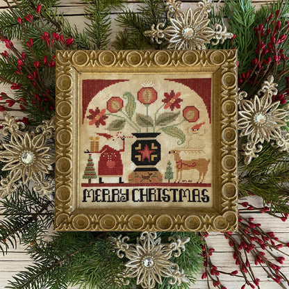 Hello Santa Booklet by Teresa Kogut - Booklet of Cross Stitch Paper Patterns