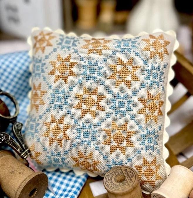 Autumn Quilt by Primrose Cottage Stitches - Cross Stitch Paper Pattern