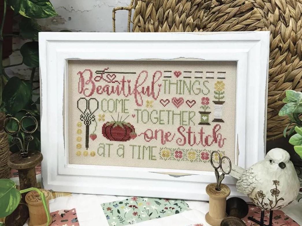 Beautiful Things by Primrose Cottage Stitches - Cross Stitch Paper Pattern