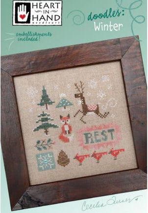 Doodles: Winter by Heart in Hand Needleart - Cross Stitch Paper Pattern