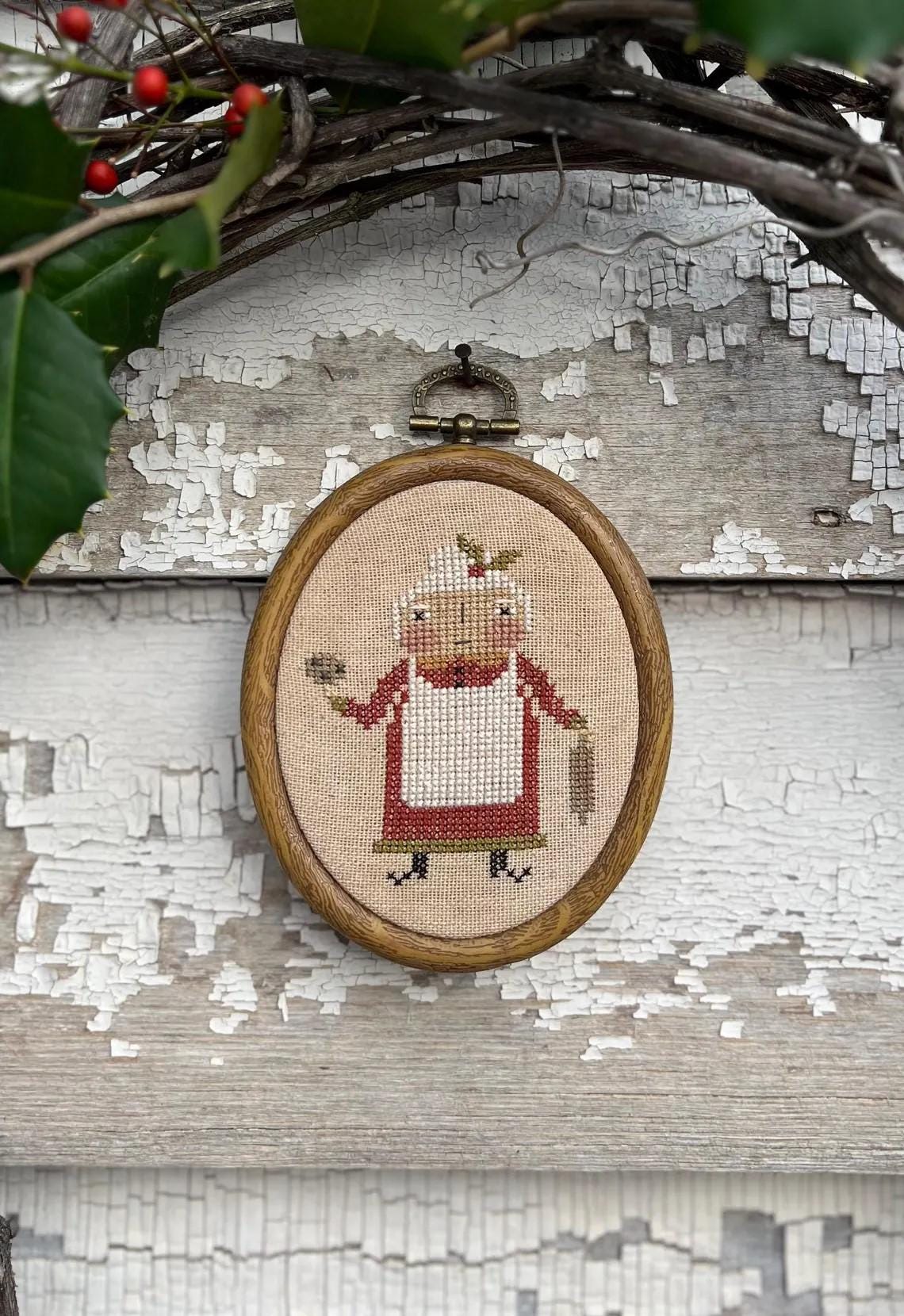 Cookie Klaus by Notforgotten Farm - Cross Stitch Paper Pattern