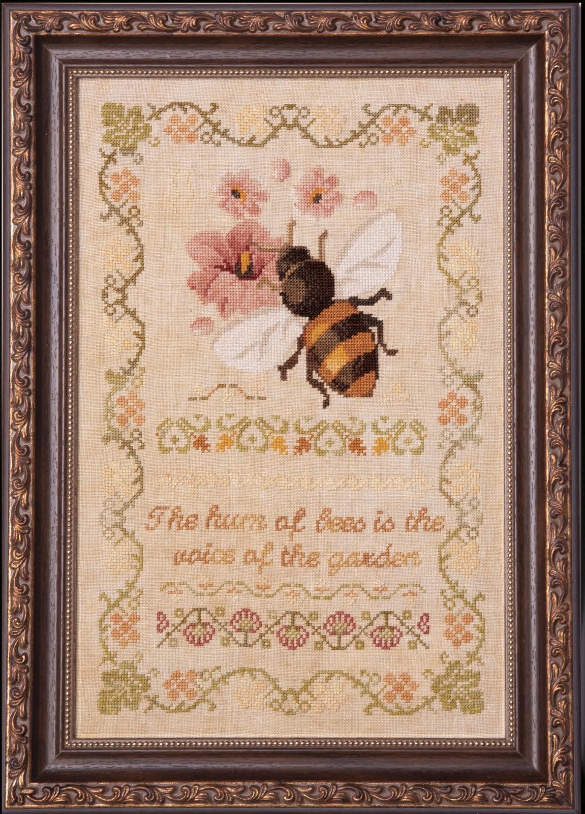 The Voice of the Garden by Samplers and Primitives - Cross Stitch Paper Pattern