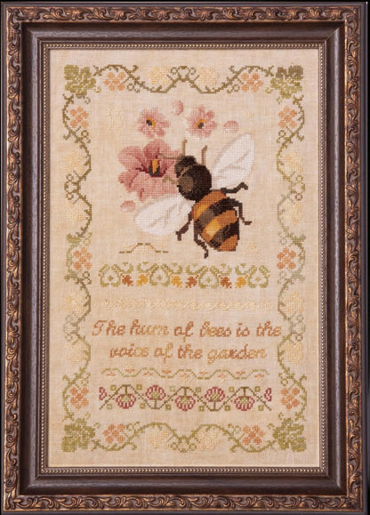 The Voice of the Garden by Samplers and Primitives - Cross Stitch Paper Pattern