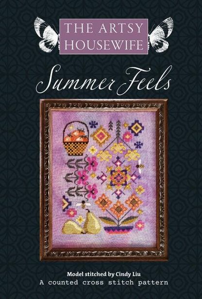 Summer Feels by The Artsy Housewife - Cross Stitch Paper Pattern