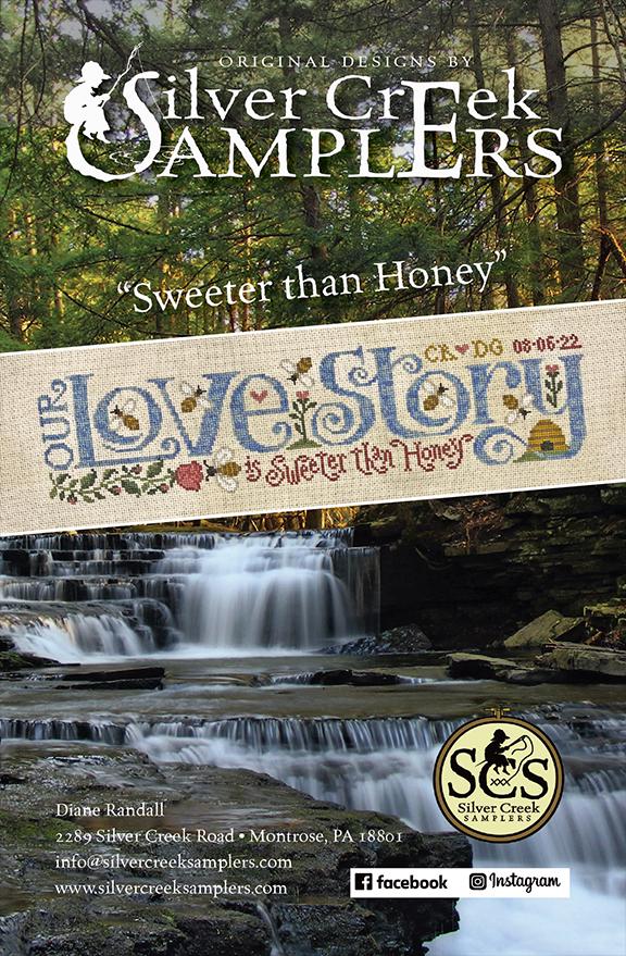 Sweeter Than Honey - Cross Stitch Paper Pattern