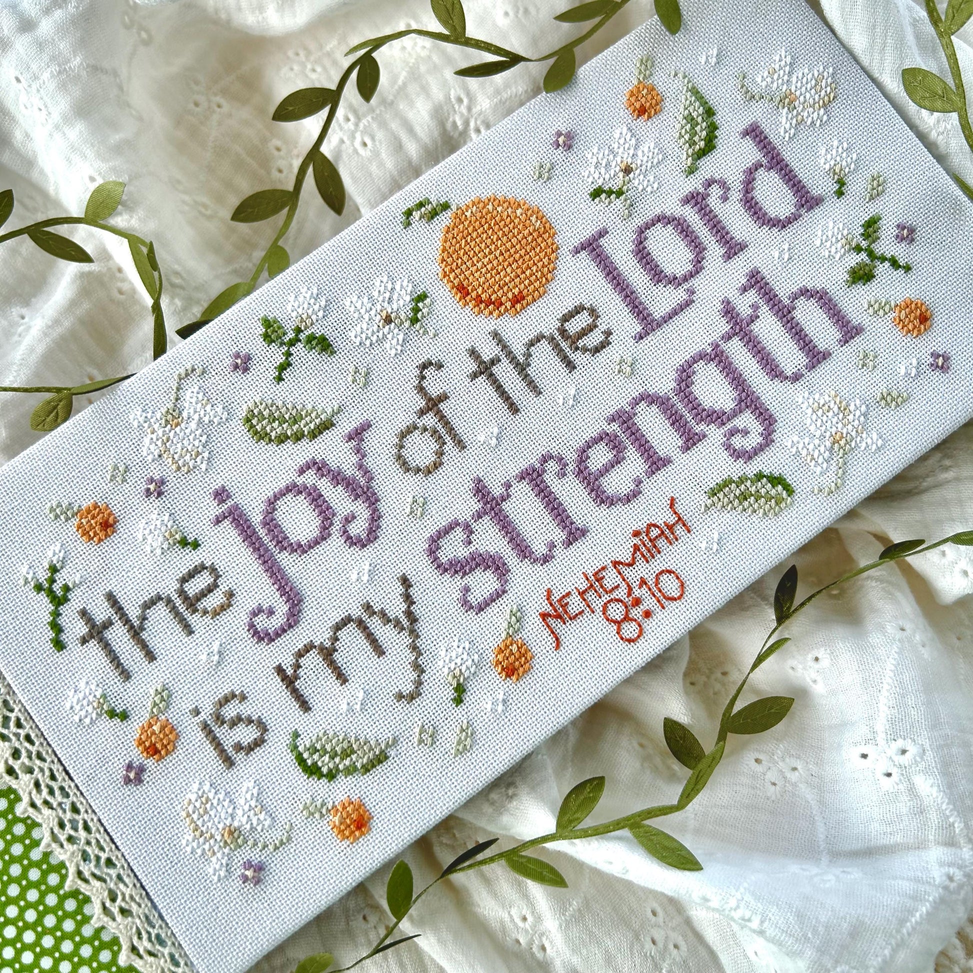 Choose Joy by Sweet Wing Studio - Cross Stitch Paper Pattern