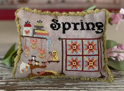 Needle and Thread Seasons Spring - Cross Stitch Paper Pattern