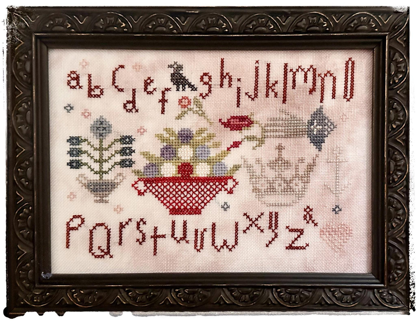 Rest In Peace Sampler by Lucy Beam - Cross Stitch Paper Pattern