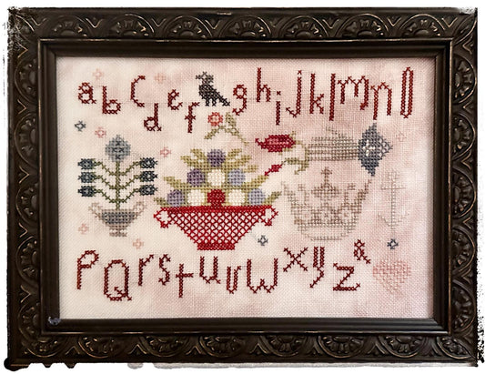Rest In Peace Sampler by Lucy Beam - Cross Stitch Paper Pattern