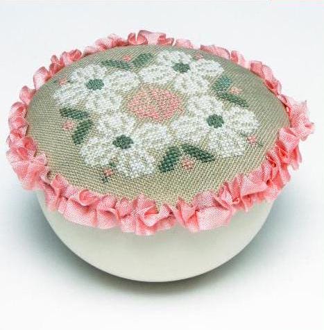 Dogwoods in the Round by Heart in Hand Needleart - Cross Stitch Paper Pattern