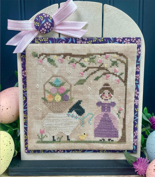 Hoppy Ewe - Cross Stitch Paper Pattern
