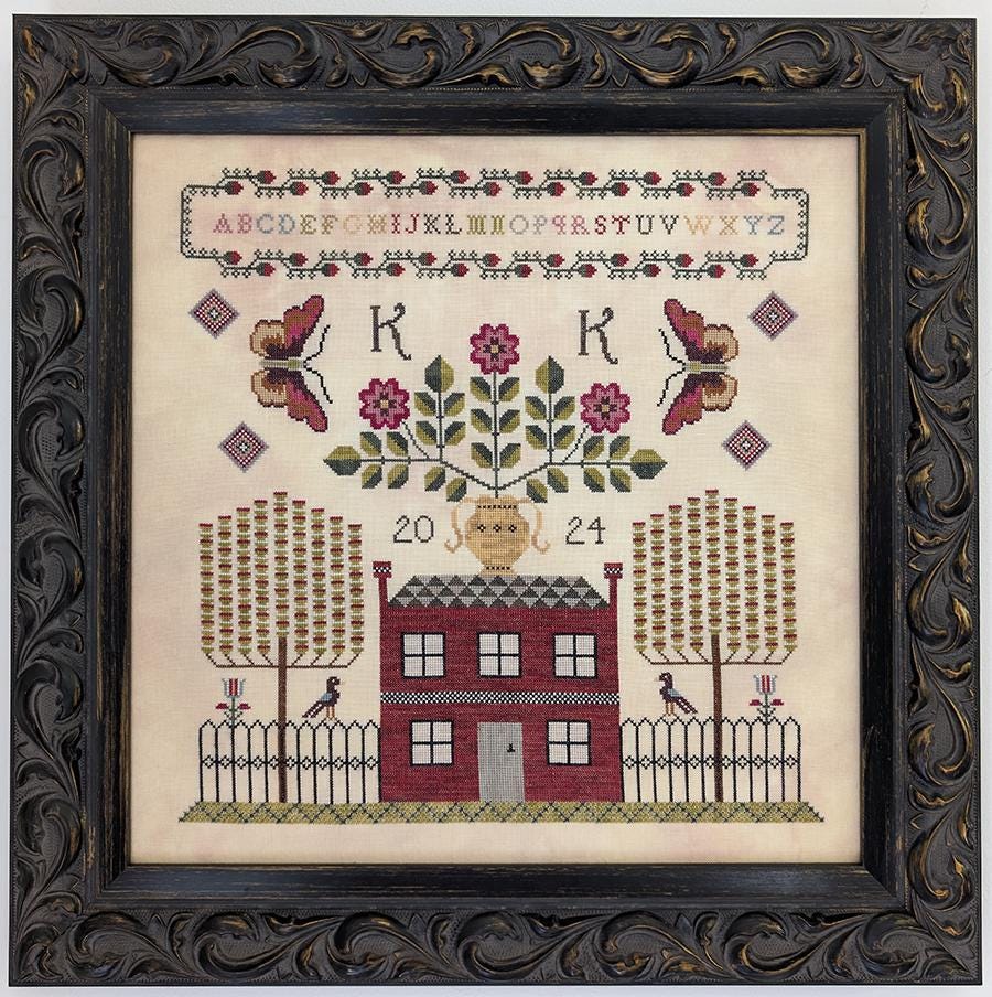 Butterflies and Blooms - Cross Stitch Paper Pattern