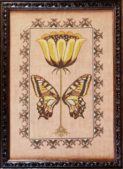 A Study in Garden Fairies - Cross Stitch Paper Pattern