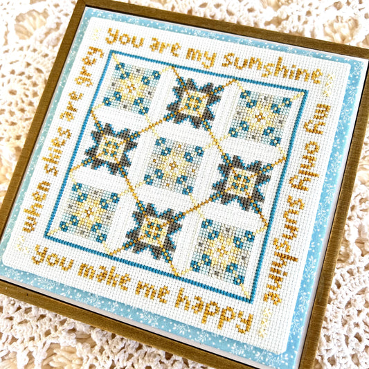 You Are My Sunshine by Sweet Wing Studio - Cross Stitch Paper Pattern
